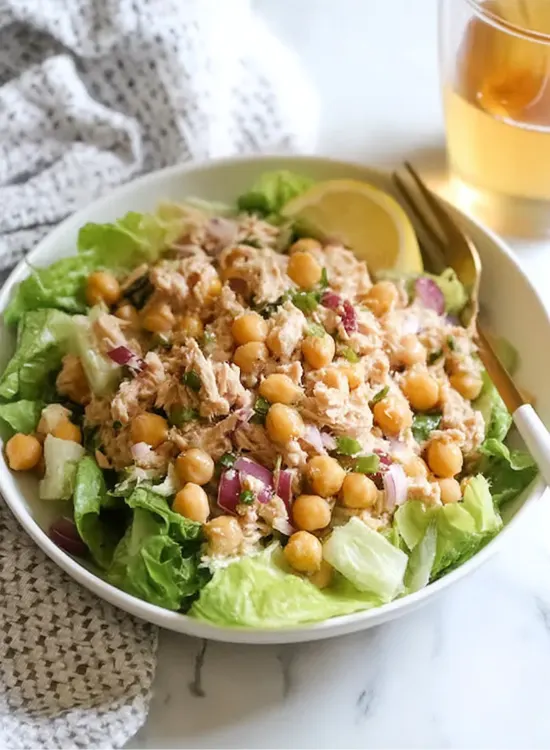 Chickpea Tuna Salad