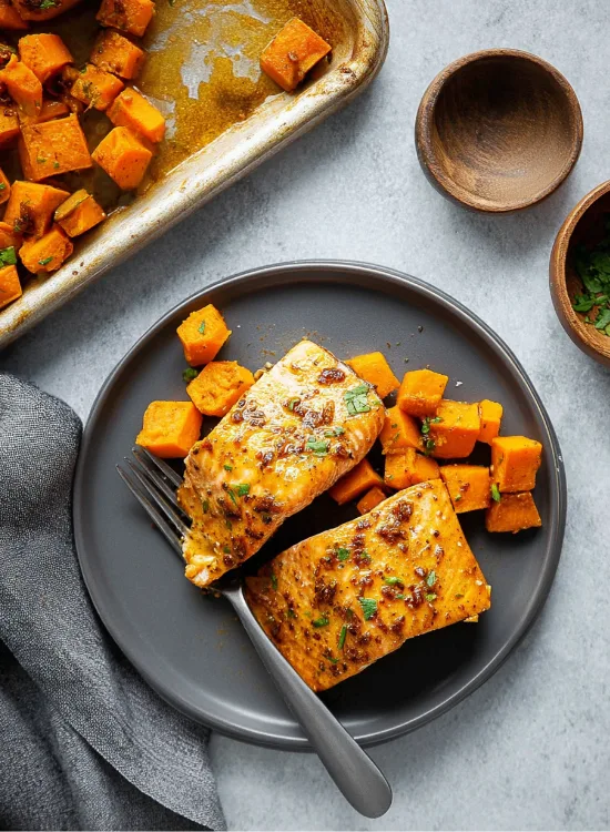 Salmon Sweet Potato