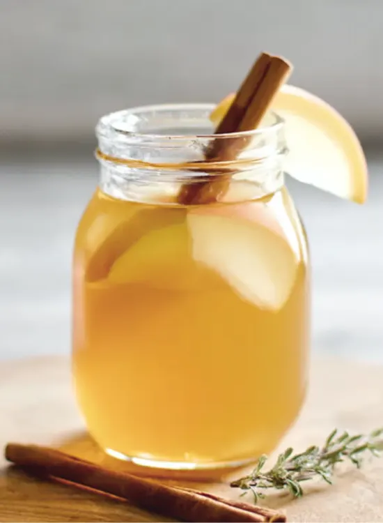 apple cider vinegar and lemon water