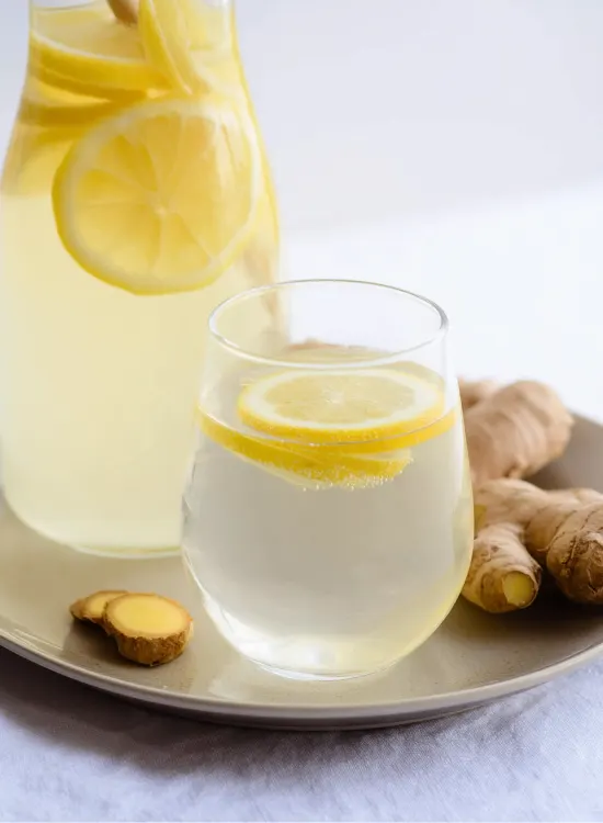 benefits of drinking lemon water with ginger