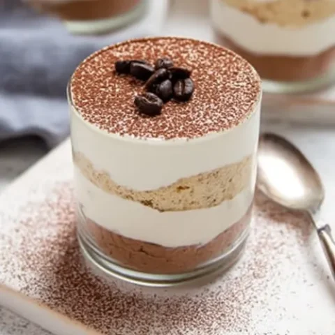 High Protein Tiramisu Cups