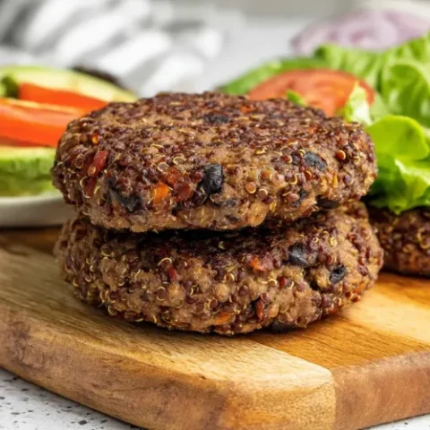 quinoa veggie burger
