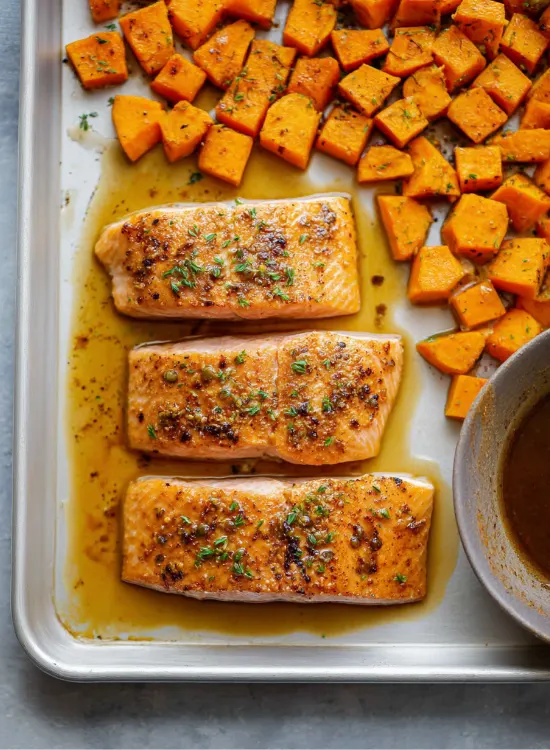 salmon and sweet potato recipe